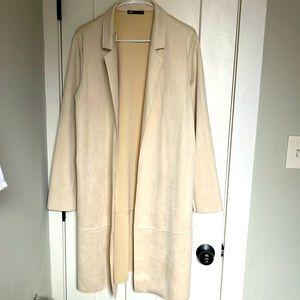 Large Zara jacket in cream